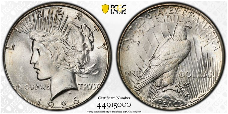 Cert 44915000 - Coin Image