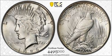 1926-S $1 MS64