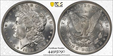 1888 $1 MS66+