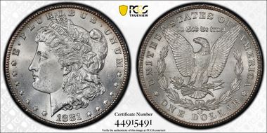 1881-CC $1 MS64