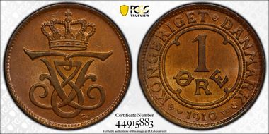 1910 VBP; GJ Øre MS66BN