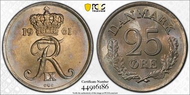 1961 CS 25 Øre MS65