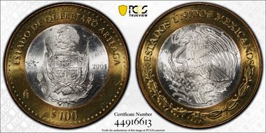 2004-Mo 100 P Queretaro Arteaga MS66