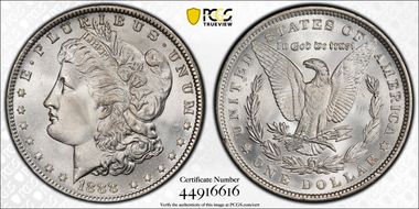 1888 $1 MS66