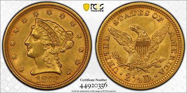 1873 $2.50 Closed 3 N1