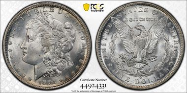 1891-O $1 MS64