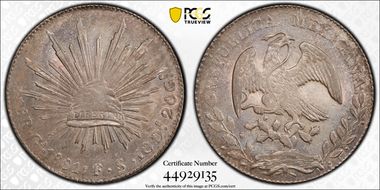 1881-Ga FS 8 R Ga64 MS62