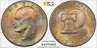 1976-D $1 Type 2 MS67