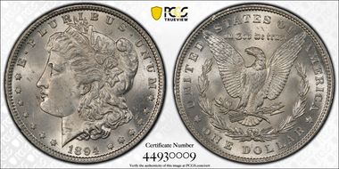 1894 $1 MS63
