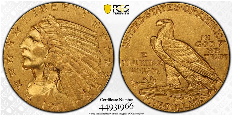 Cert 44931966 - Coin Image