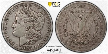 1878-S $1 VF25