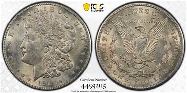 1921-S $1 MS62