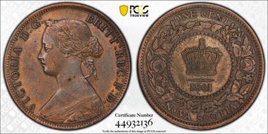 1861 1C Large Bud N1BN