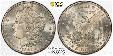 1904 $1 MS64