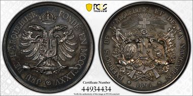 1894 Medal Geneve R-682a Ag SP64