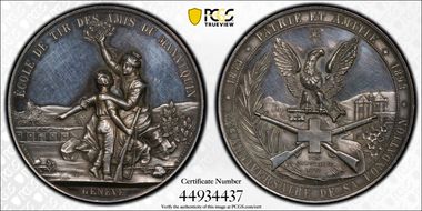 1893 Medal Geneve R-679b Ag SP62