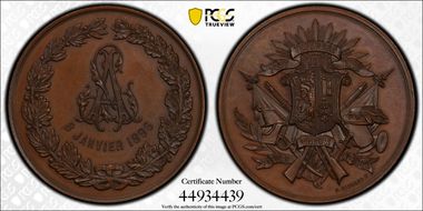 1896 Medal Geneve R-697c Cu SP64BN