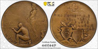 1923 Medal Bellinzona R-1459c Ae SP66