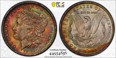 1885-O $1 MS62