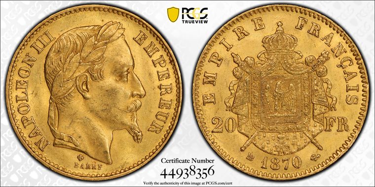 Cert 44938356 - Coin Image