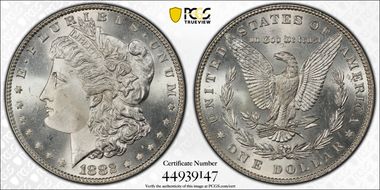 1882 $1 MS65