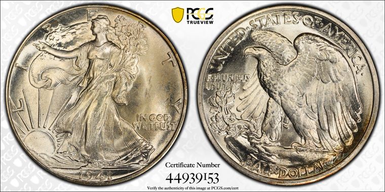 Cert 44939153 - Coin Image