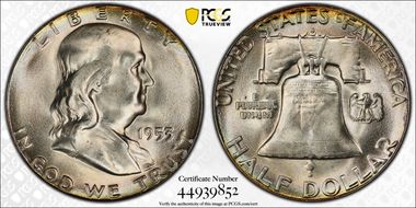 1953-S 50C MS66