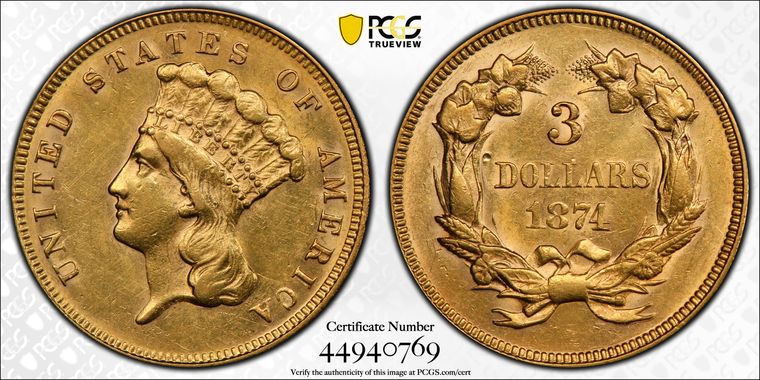 Cert 44940769 - Coin Image