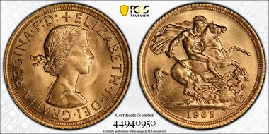 1965 Sov S-4125 St. George MS63