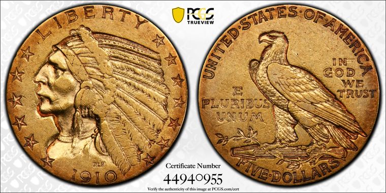 Cert 44940955 - Coin Image