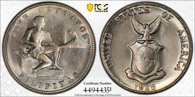 1938-M 5C Allen-6.02 MS64