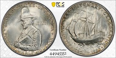 1920 50C Pilgrim MS66