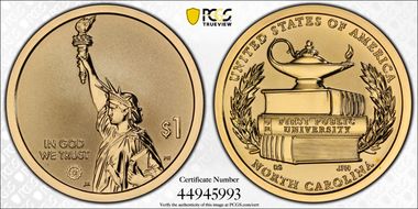 2021-S $1 American Innovation NC Rev PR 1st Public University PR69