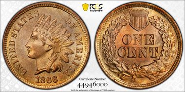 1866 1C MS64RD