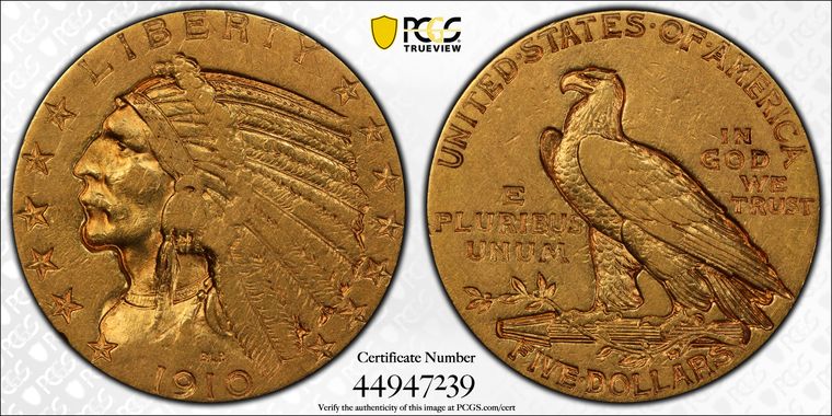 Cert 44947239 - Coin Image