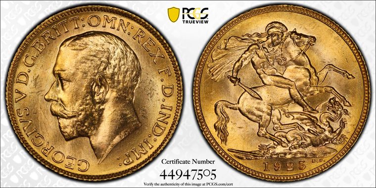 Cert 44947505 - Coin Image