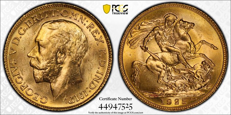 Cert 44947525 - Coin Image