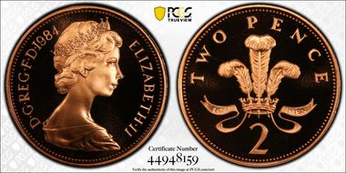 1984 2p S-C2 PR70DCAM