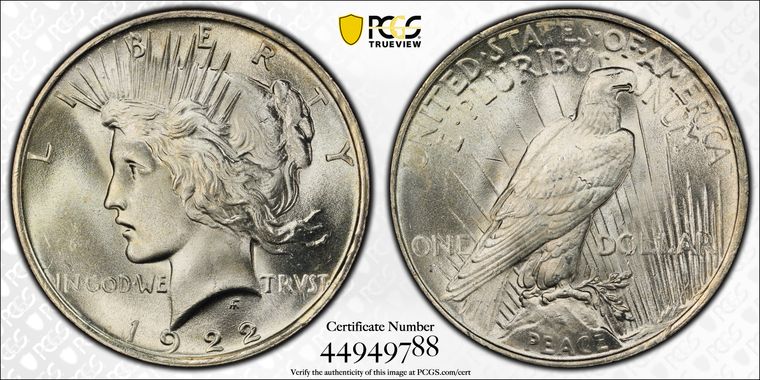 Cert 44949788 - Coin Image