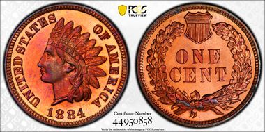 1884 1C PR67RB