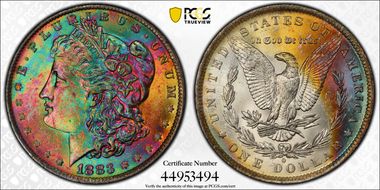 1883-O $1 MS64