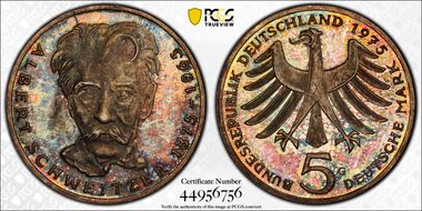 1975-G 5 Mk Schweitzer J-418 MS67