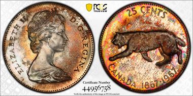 1967 25C 0.800 Ag PL66