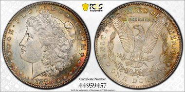1878-S $1 MS62