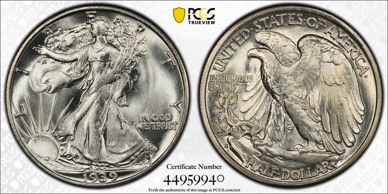 Cert 44959940 - Coin Image