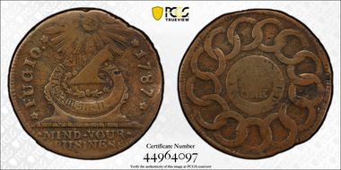 1787 Fugio 1C Newman 17-S N1BN