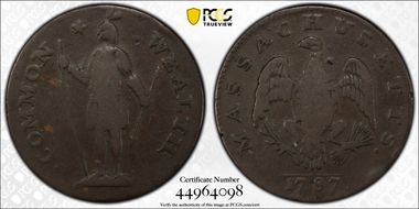 1787 Cent Massachusetts, Ryder 3-G N1BN