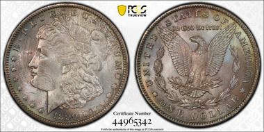 1890-O $1 MS64