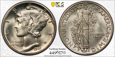 1941-S/S 10C RPM FS-501 MS64FB