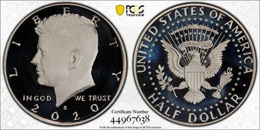 2020-S 50C Silver Limited Edition Proof Set PR69DCAM